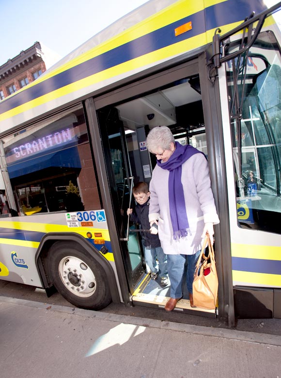 Exiting The Bus