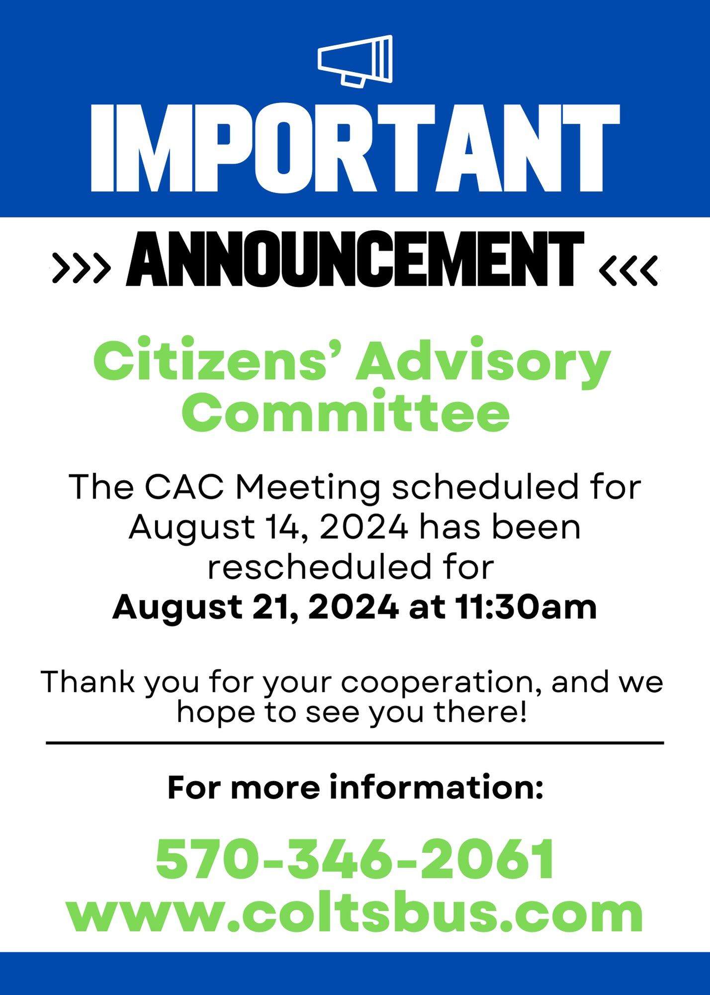 CAC Announcement 8.1.24